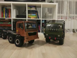 Modele Man vs. Kamaz trial